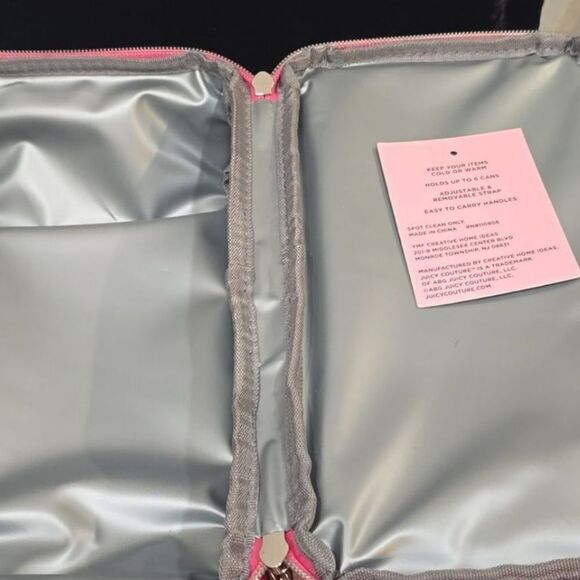 Juicy Couture Word Play Logo Insulated Cooler Bag - Picture 9 of 10